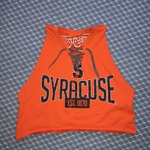 SYRACUSE University bandana tailgate tank